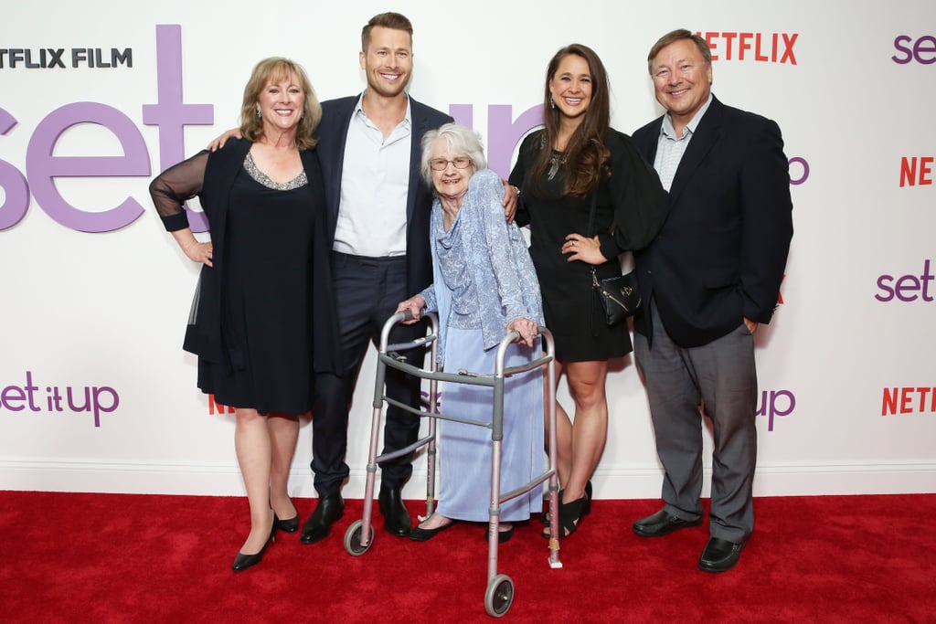 Is Glen Powell's Grandma in Set It Up on Netflix?