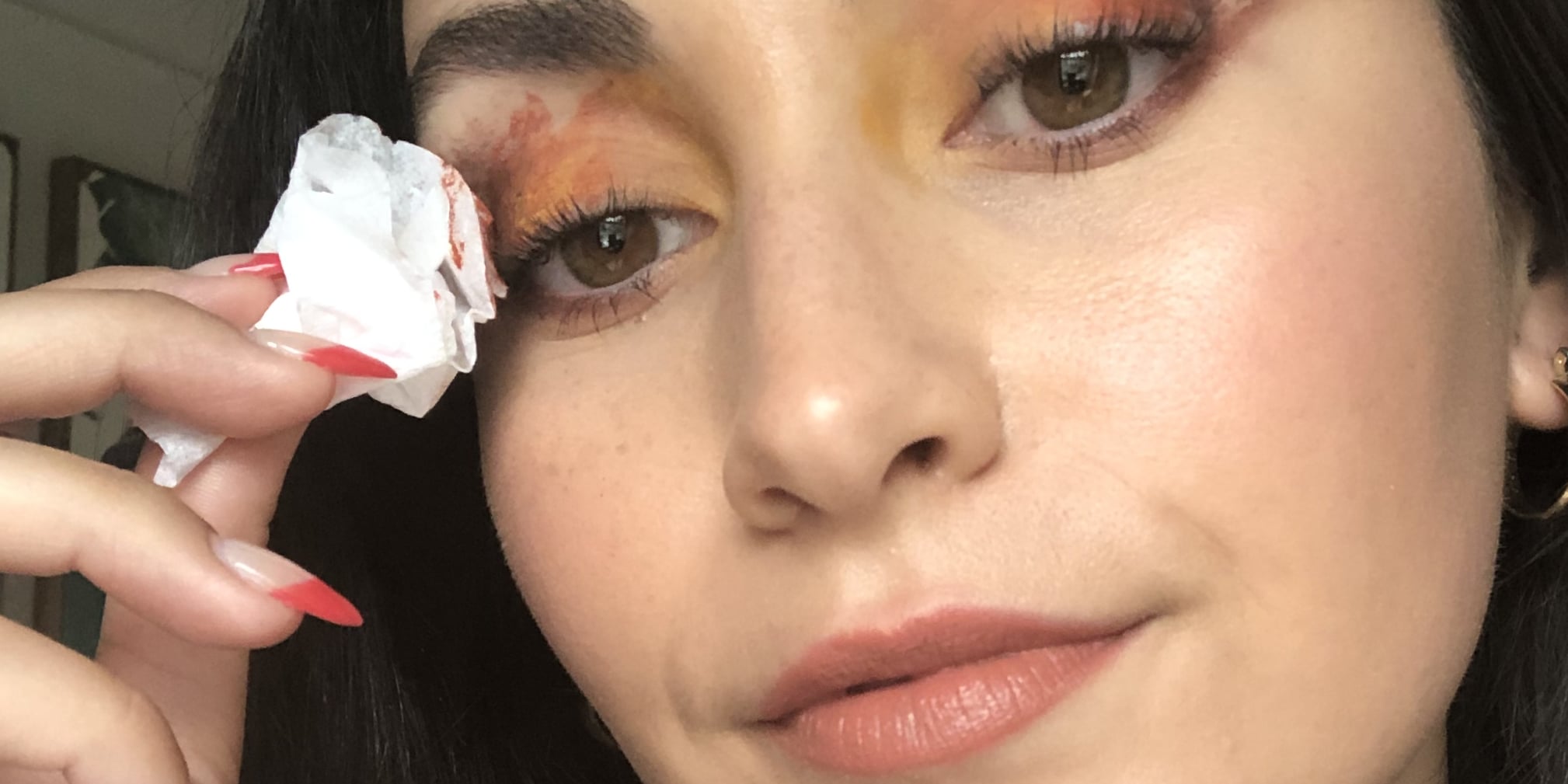 TikTok Toilet Paper Makeup Challenge Editor Experiment POPSUGAR Beauty