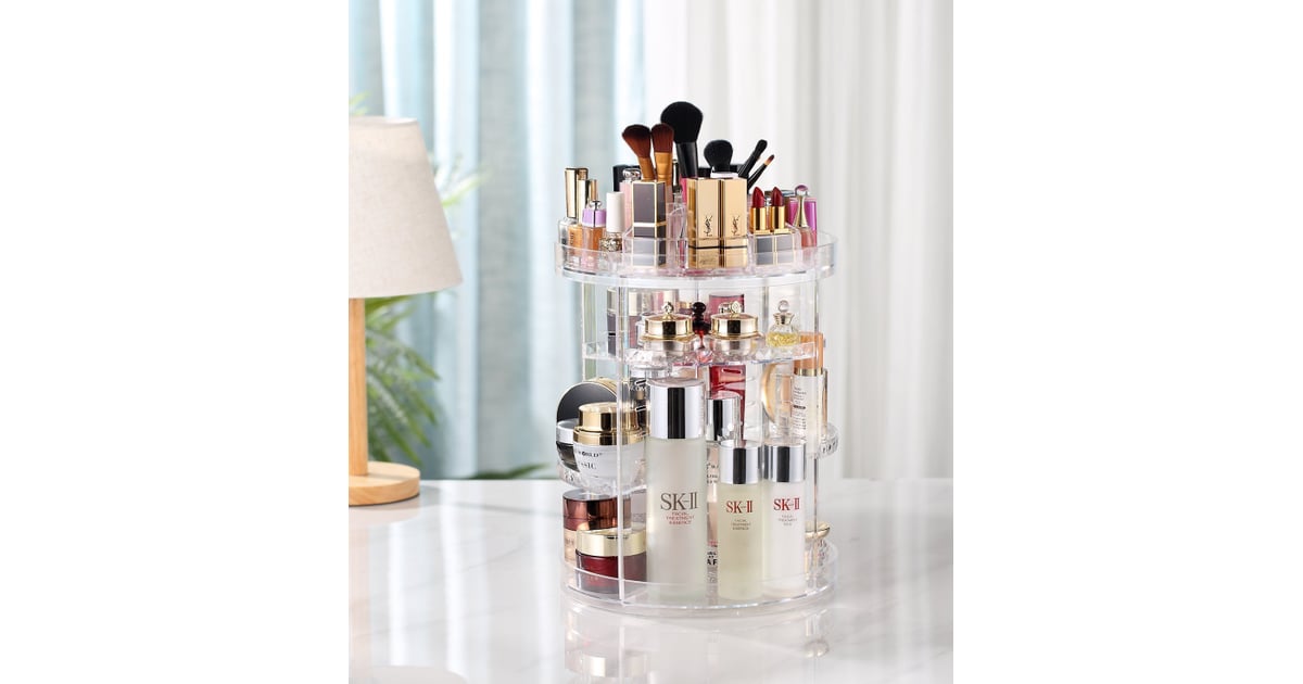 Adjustable Cosmetic Storage Display Case Best Makeup Organizers POPSUGAR Beauty Photo 25