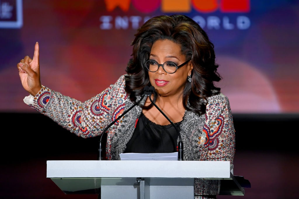 Oprah raised a point during her speech at the 10th Anniversary Women in the World Summit in April 2019.