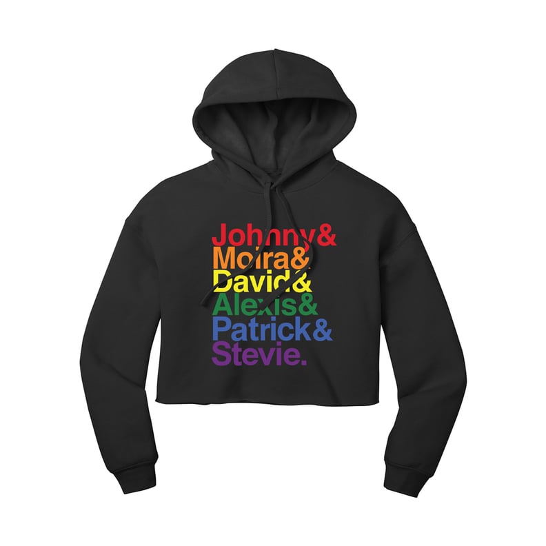 Ladies Pride Crop Hoodie