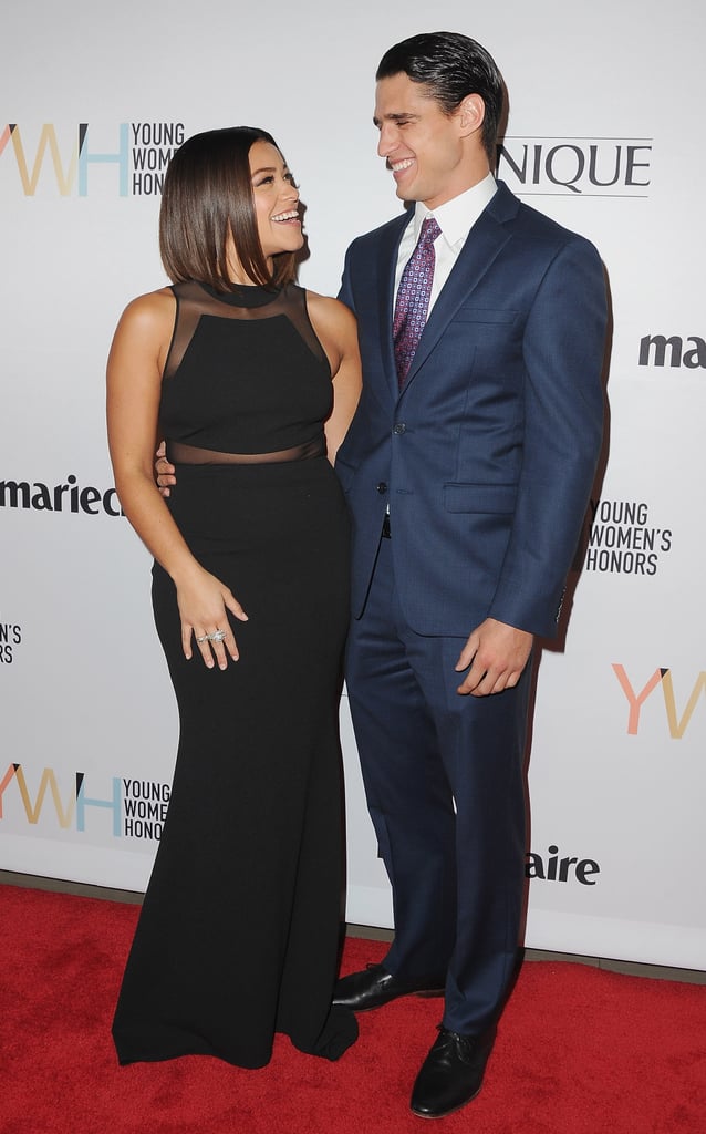 Gina Rodriguez and Joe LoCicero at Young Women's Honors Gala