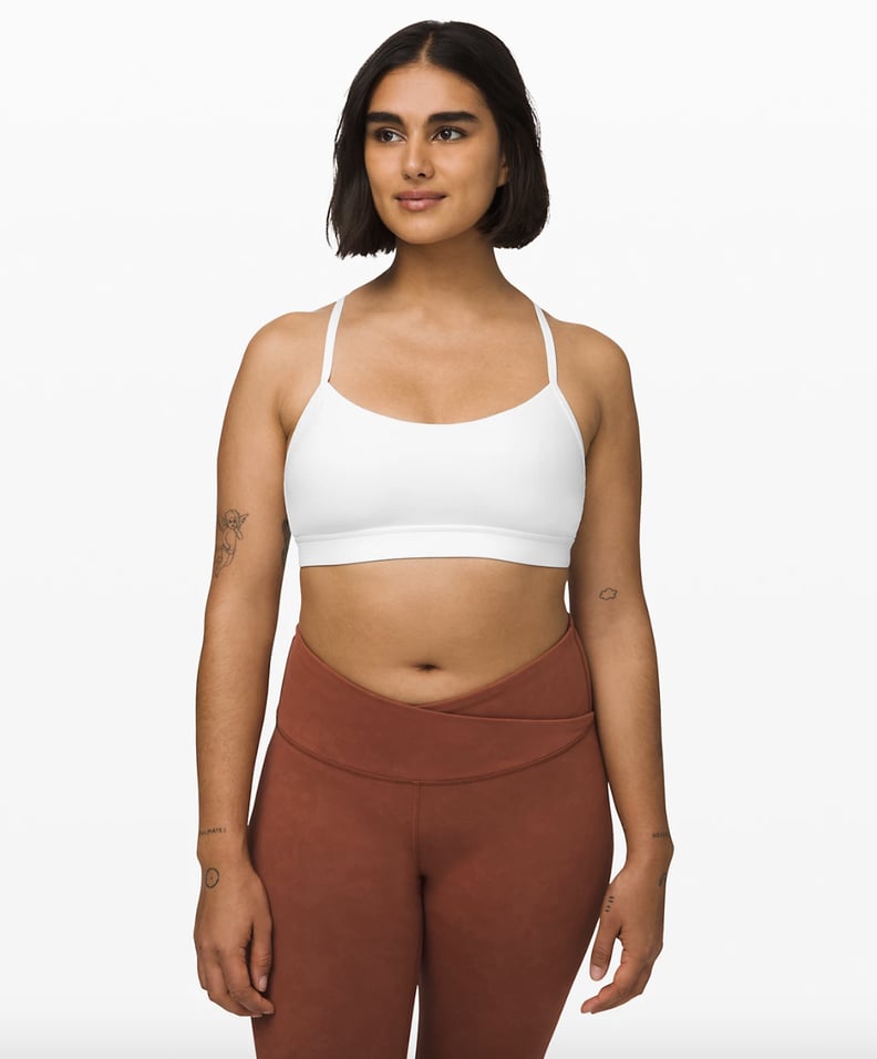 Lululemon In The Flow Crop Blue Cross