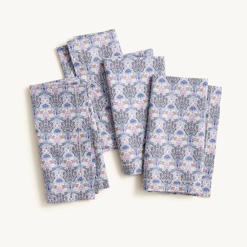 Cloth Napkins: J.Crew x Liberty Printed Set-of-Four Napkins