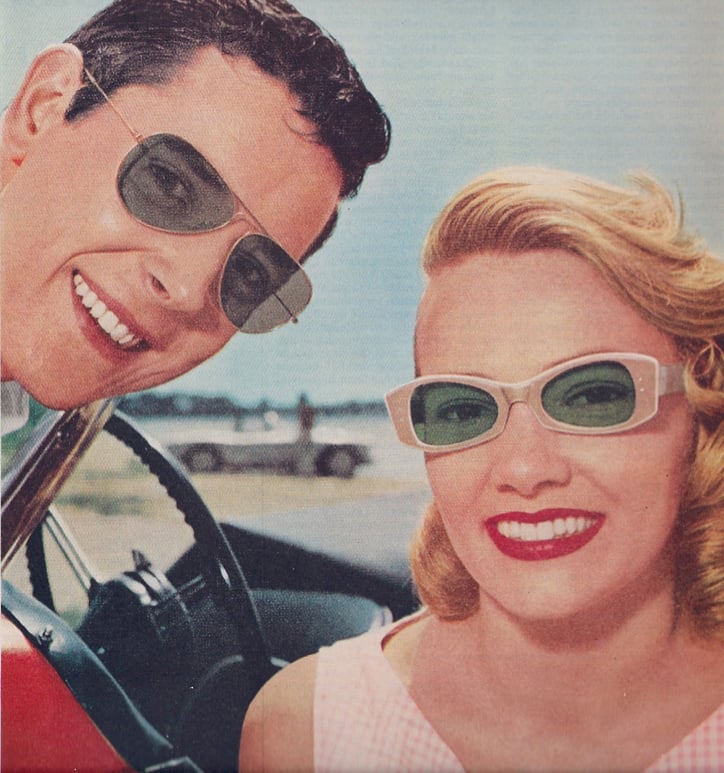 This vintage Ray-Ban ad is still in style.