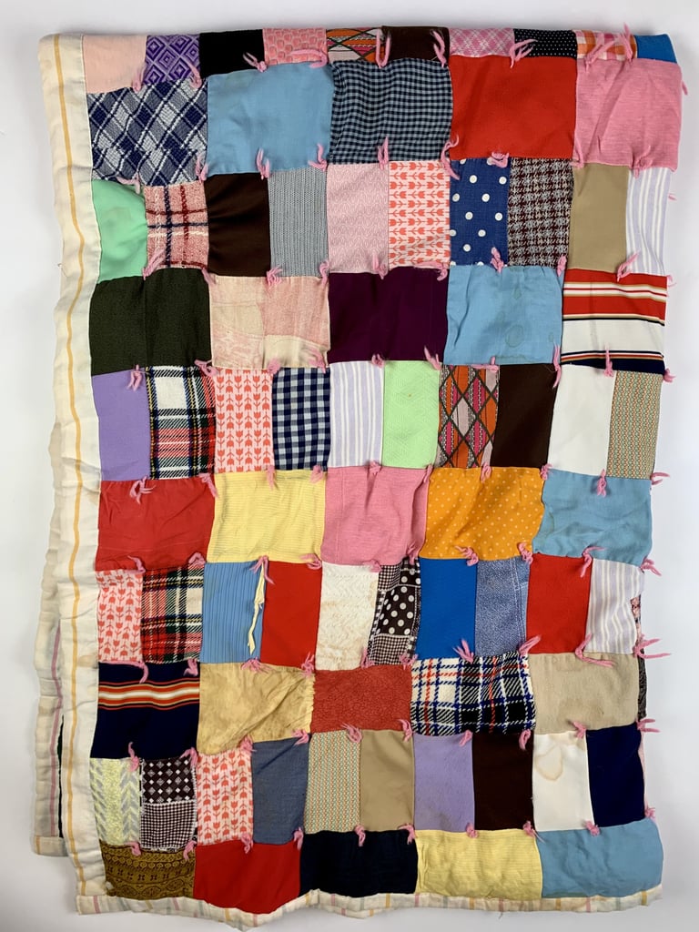 Psychic Outlaw Hand Tied Poly Quilt Jacket