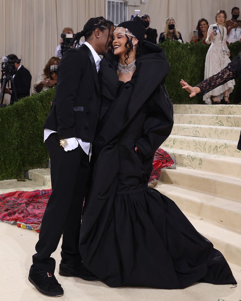 Rihanna and A$AP Rocky Cozy Up at 2021 Met Gala | Photos | POPSUGAR ...