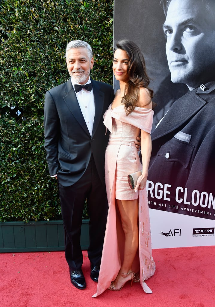 Amal Clooney's Pink Prada Gown