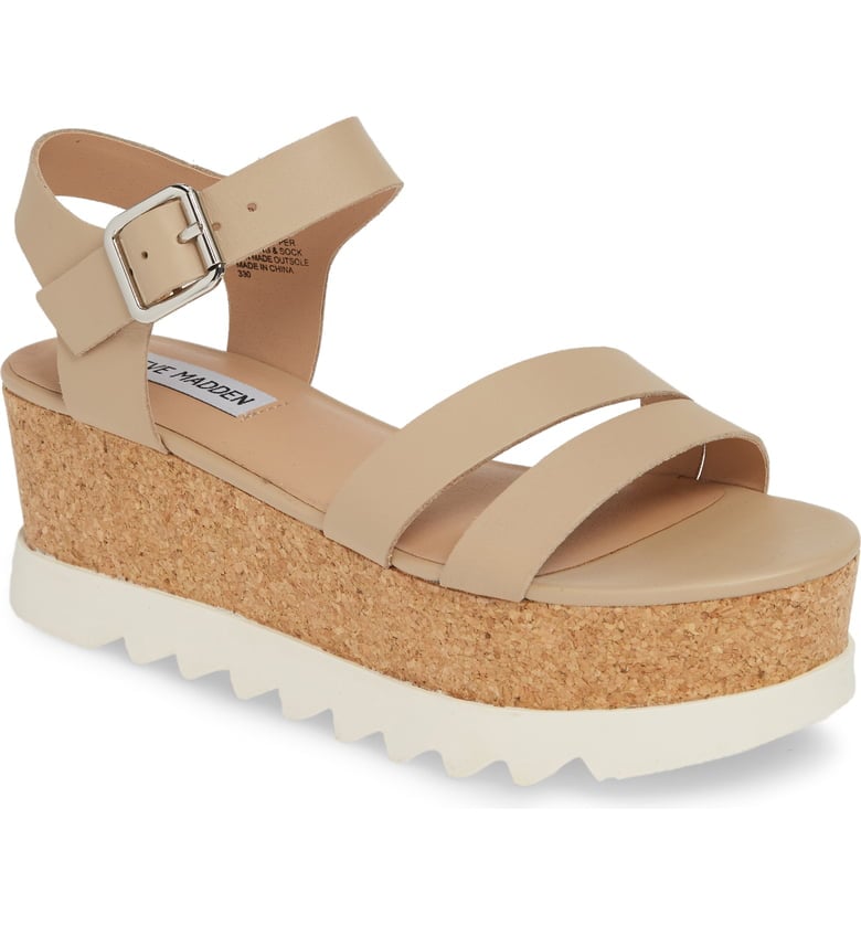 Steve Madden Keykey Platform Wedge Sandals