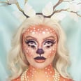 Deer-Makeup想法为一个简单的万圣节服装