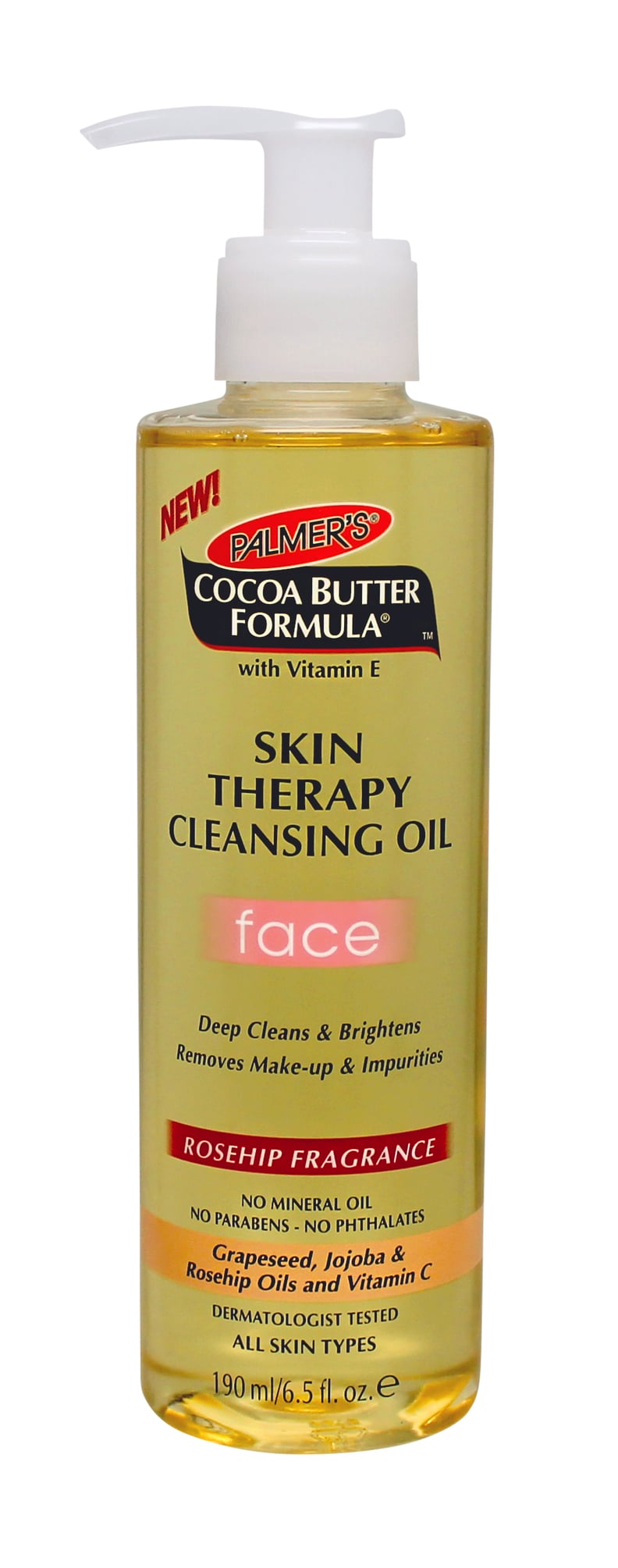 Palmers Skin Therapy Cleansing Face Oil - Cocoa Butter & Rose - 6.5 Fl Oz :  Target