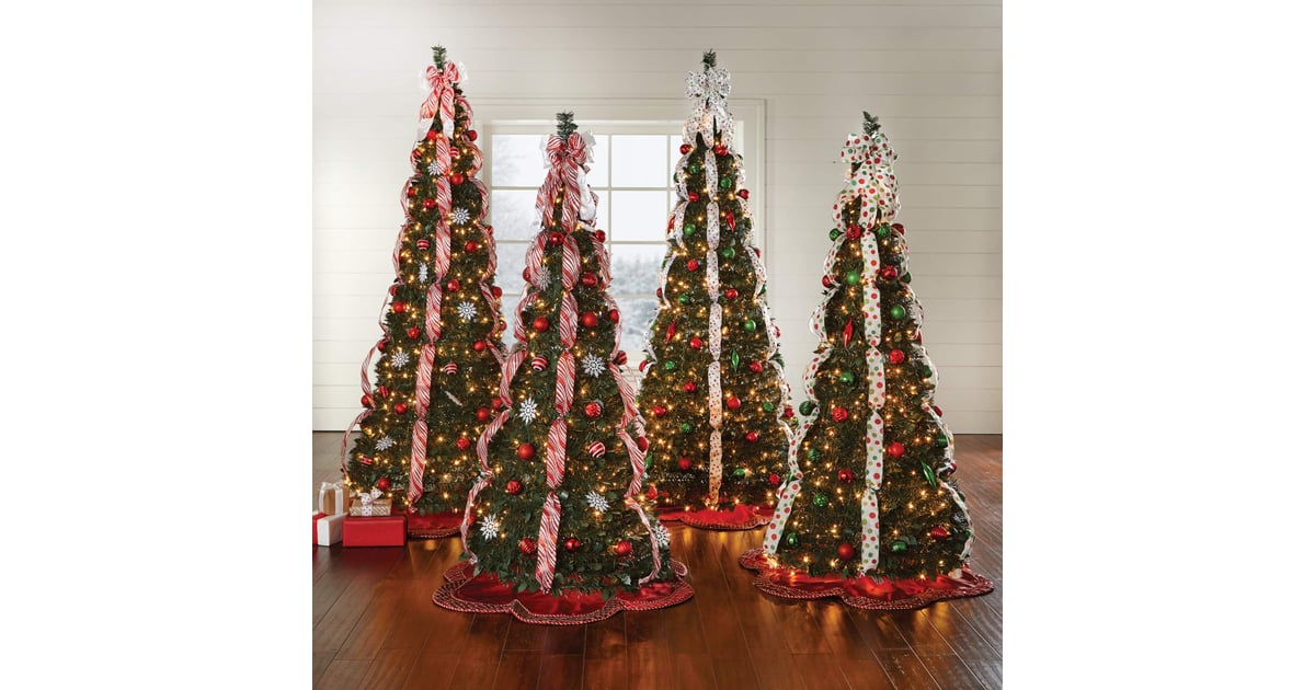 Brylanehome 6 Fully Decorated Pre Lit Pop Up Christmas Tree Best