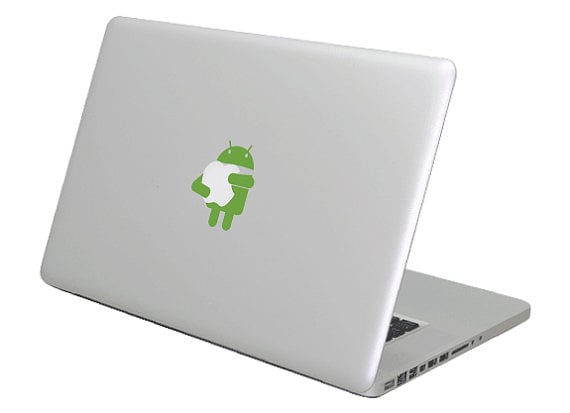 Android MacBook Decal ($10)