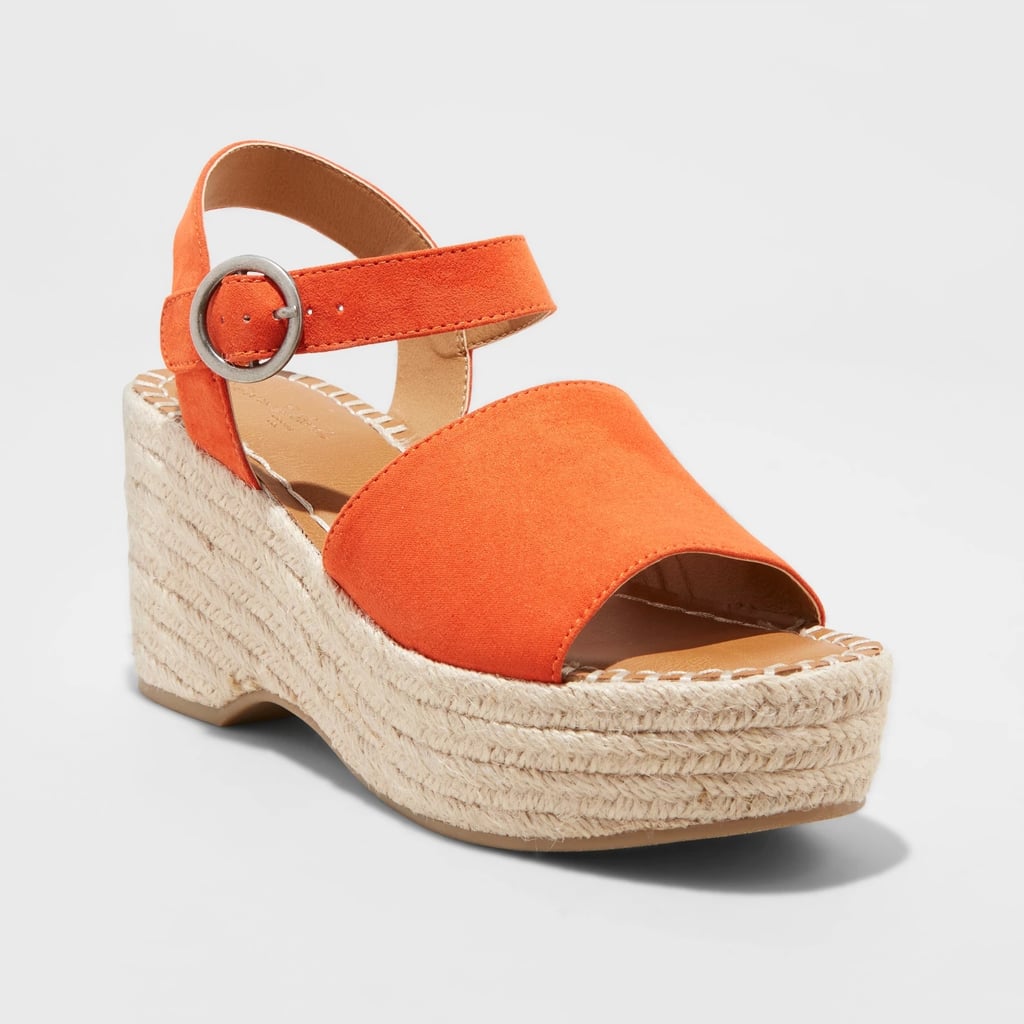 Morgan Two-Piece Espadrille Wedges
