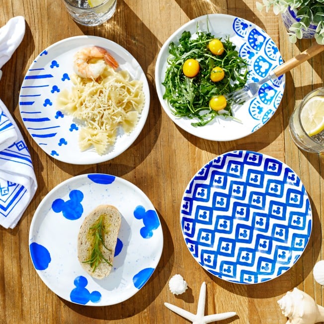 Summer Tableware: Mickey Mouse Homestead Tidbit Plate Set
