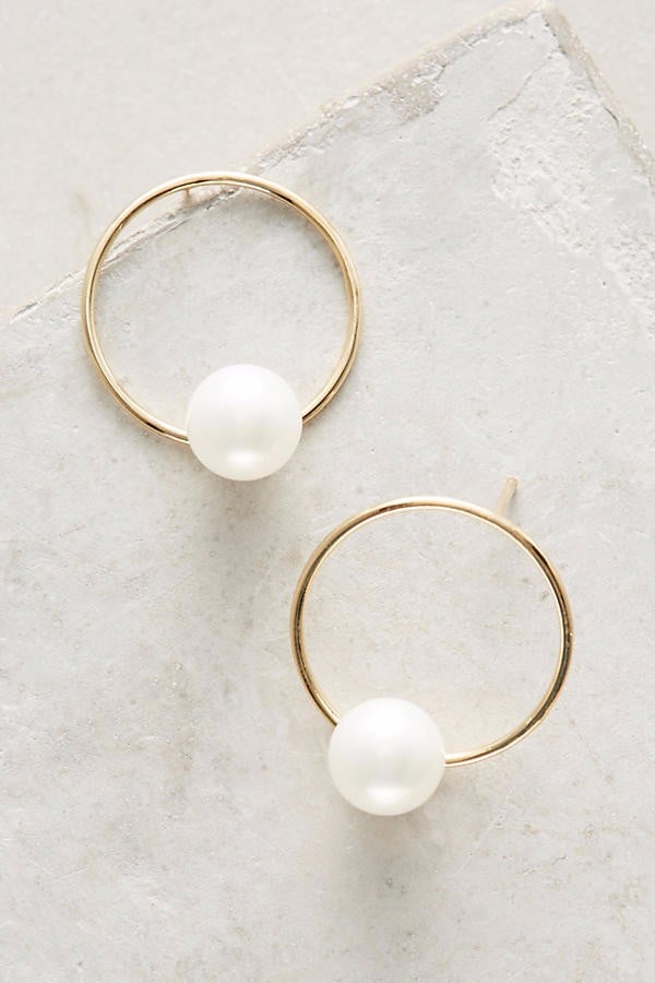 Simple Earrings POPSUGAR Fashion