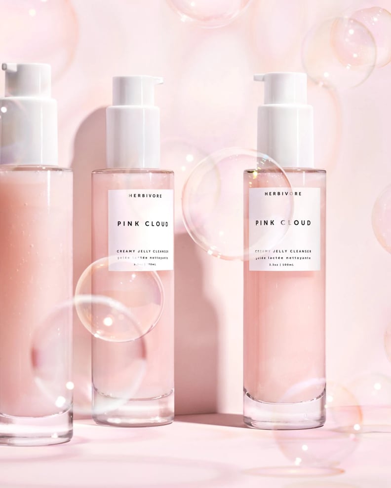 A Hydrating Cleanser: Pink Cloud Rosewater + Tremella Creamy Jelly Cleanser