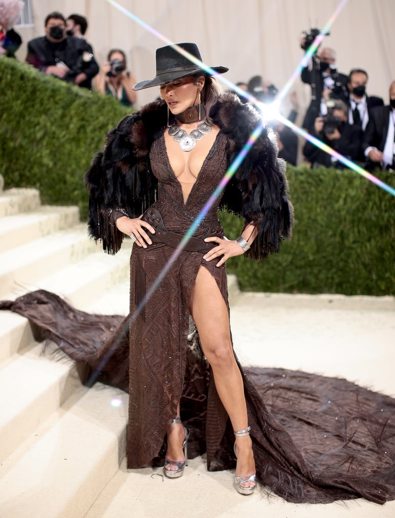 J Lo Wearing Ralph Lauren at the 2021 Met Gala
