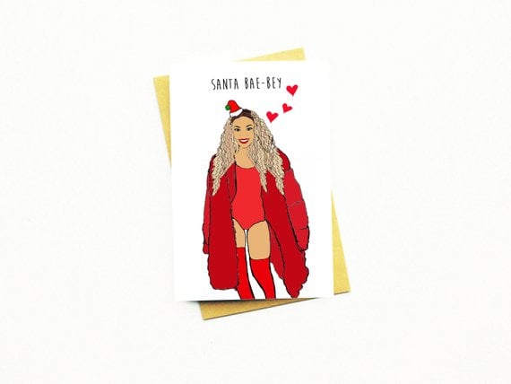 Beyoncé Christmas Card