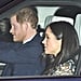 Meghan Markle's Lace Self-Portrait Dress at Christmas Lunch