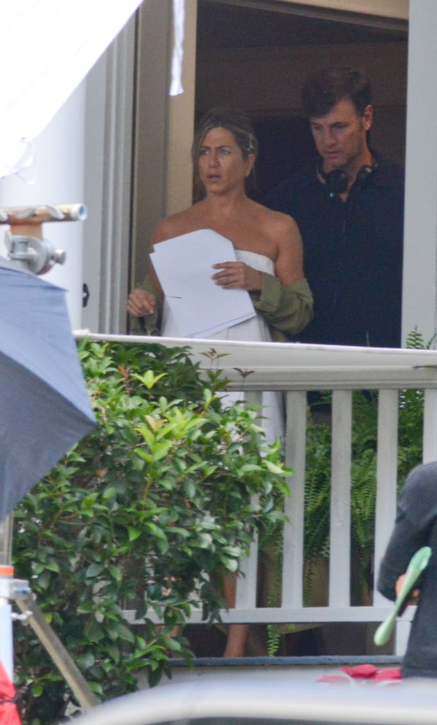 Jennifer Aniston on the Set of Mother's Day | Pictures
