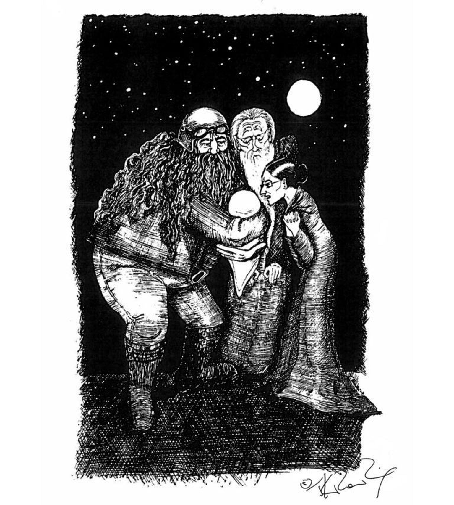 Gorgeous Jk Rowling Art From Artist View for Desktop