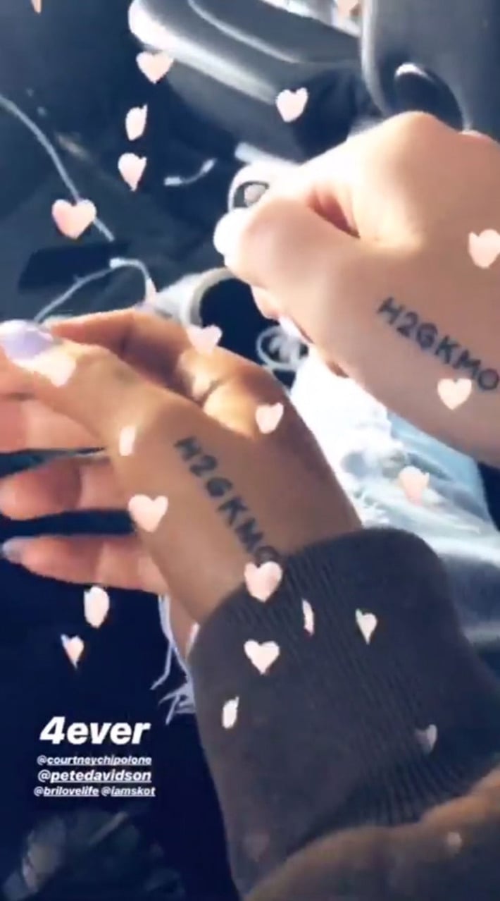June 2018: Ariana and Pete Get Matching Tattoos