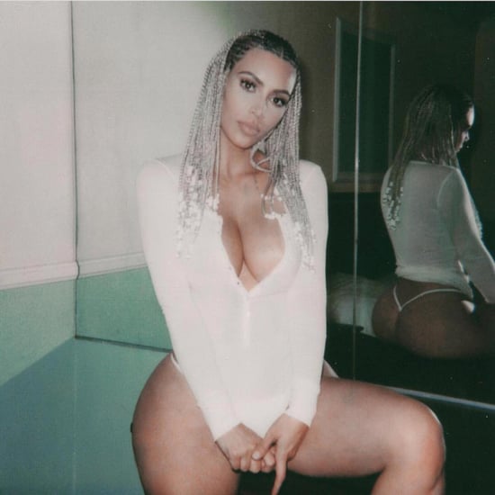 Kim Kardashian Bo Derek Shoot White Bikini