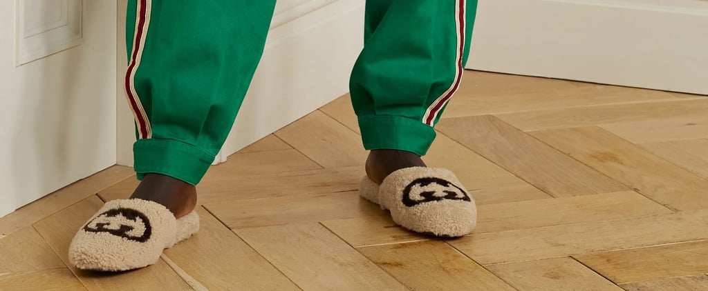 'Tis the Season Where It's Socially Acceptable to Wear Shearling Slippers With Everything