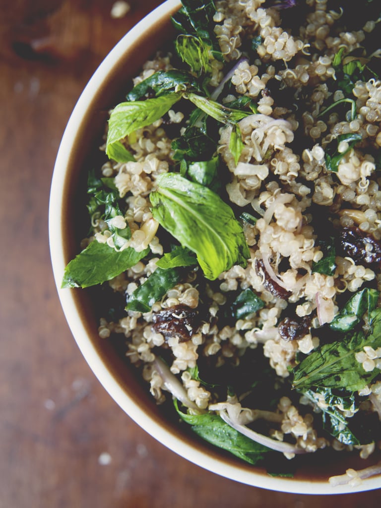 "Everything" Salad: Quinoa, Raisins, Pine Nuts, and More