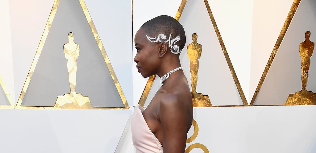 Danai Gurira Hair and Makeup at the 2018 Oscars