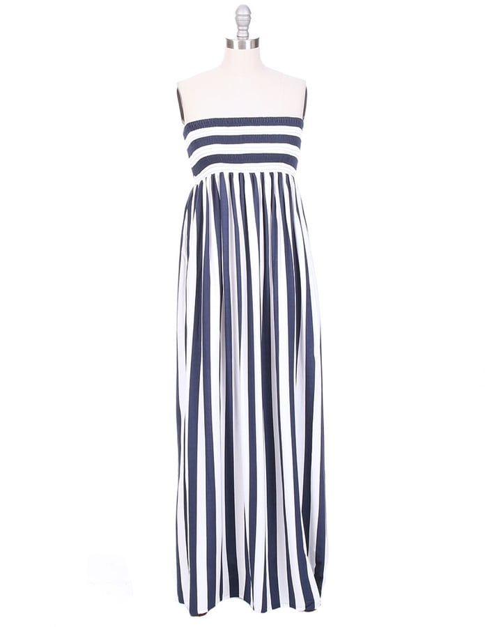 Cool Change Stripe Maxi Dress | Striped Clothing | POPSUGAR Fashion ...