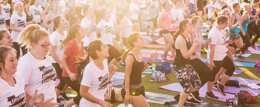 Kayla Itsines Breaks Guinness World Records | 2016
