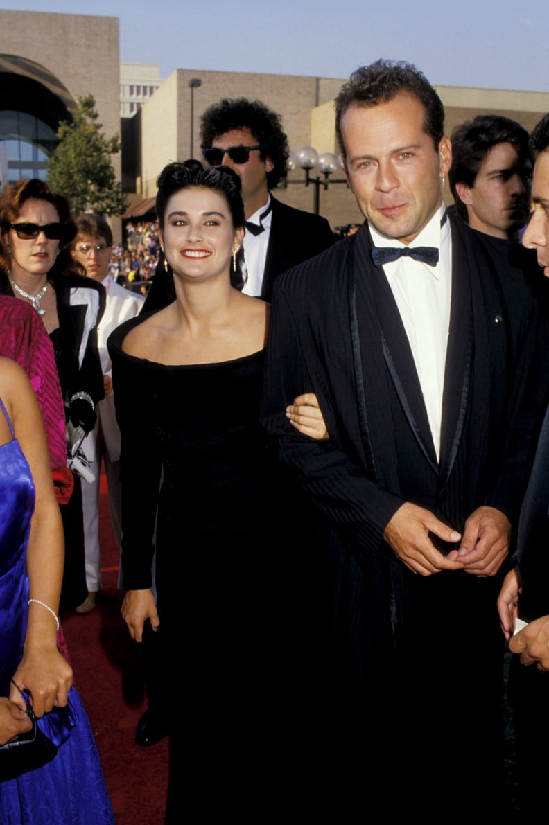 Demi Moore and Bruce Willis in 1987