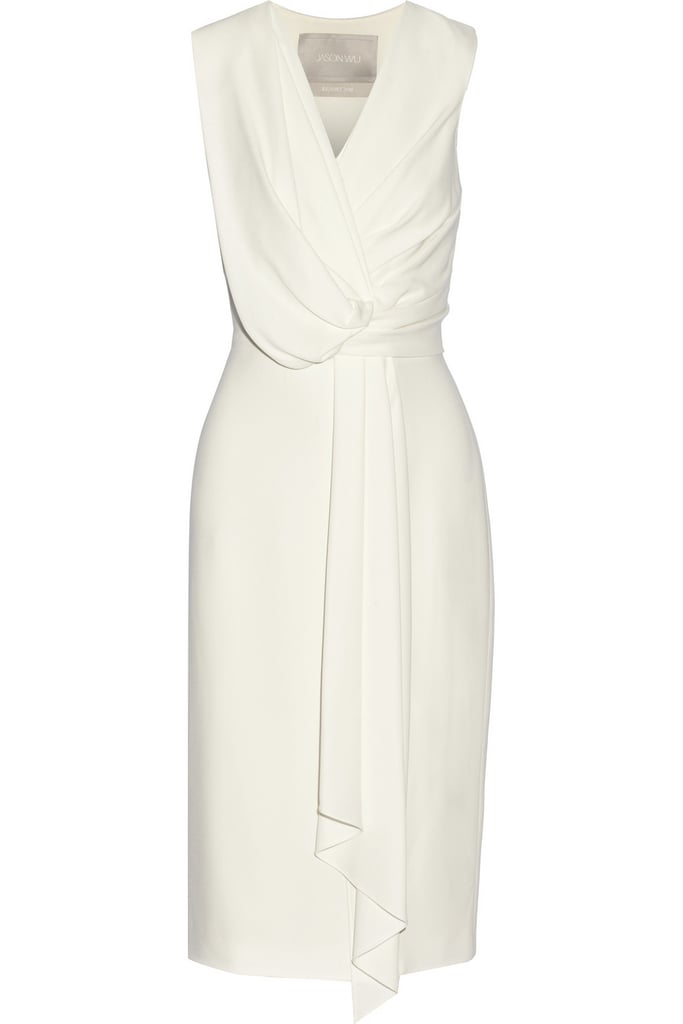 Jason Wu Draped Crepe Dress ($1,690) | Wedding Outfit Ideas | POPSUGAR ...