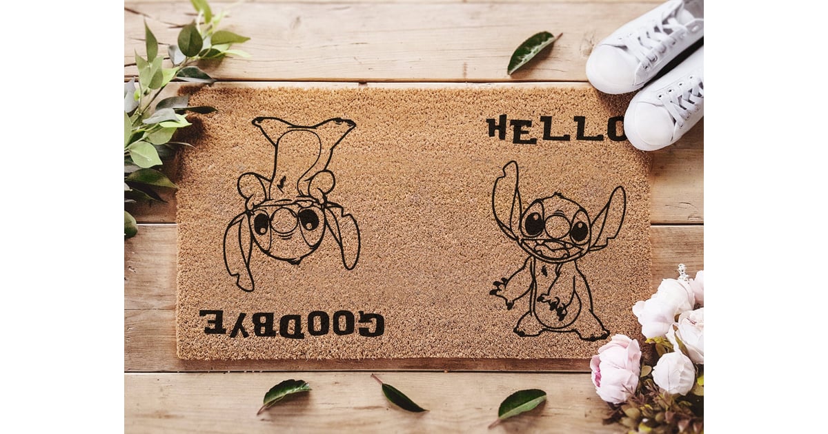 Stitch "Hello, Goodbye" Doormat Disney Doormats POPSUGAR Home Photo 27