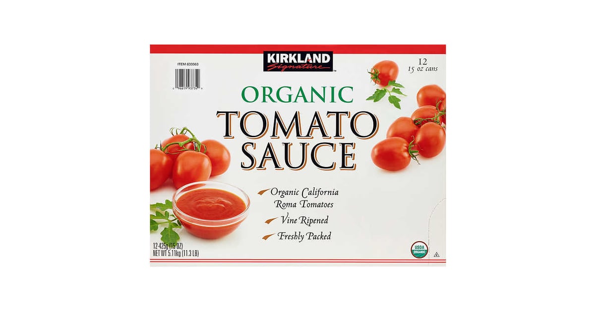 Kirkland Signature Organic Tomato Sauce Christmas Dinner Foods at
