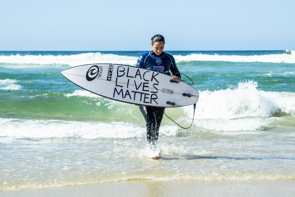 Surfer Tyler Wright Kneels For Black Lives Matter
