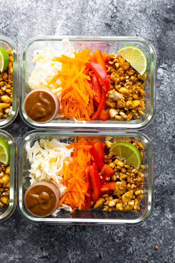 Vegan Spring Roll Bowls