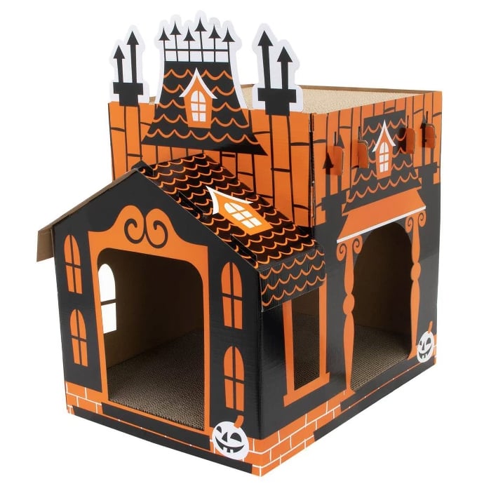 Target Halloween Haunted Cat House