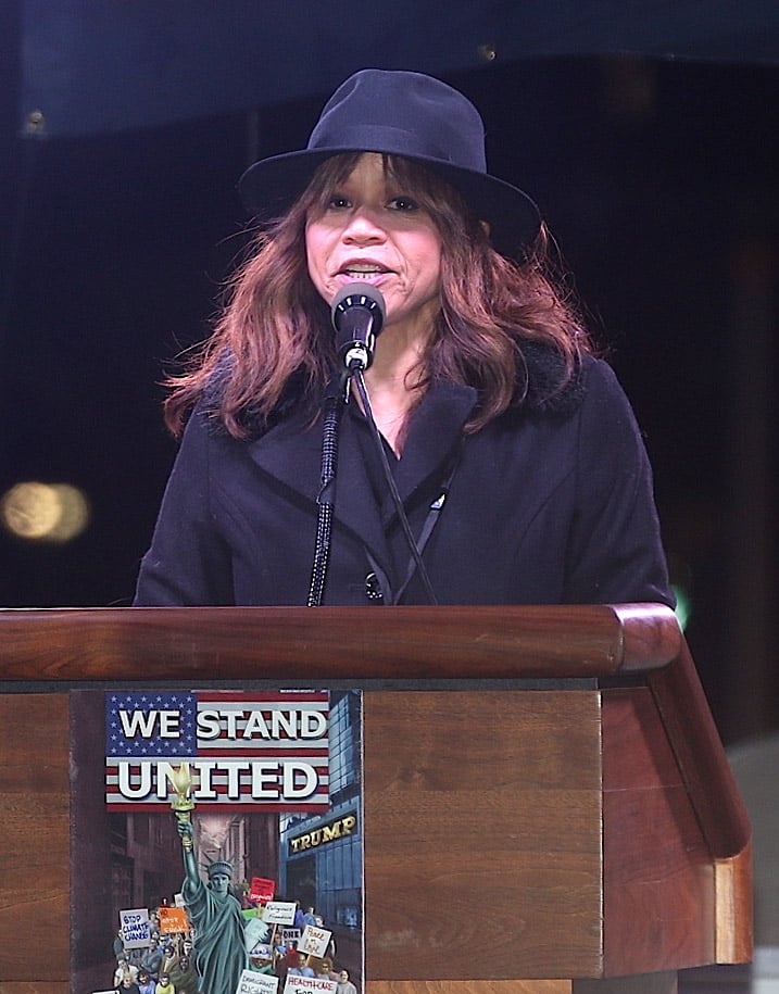 Celebrities at the We Stand United NYC Rally January 2017