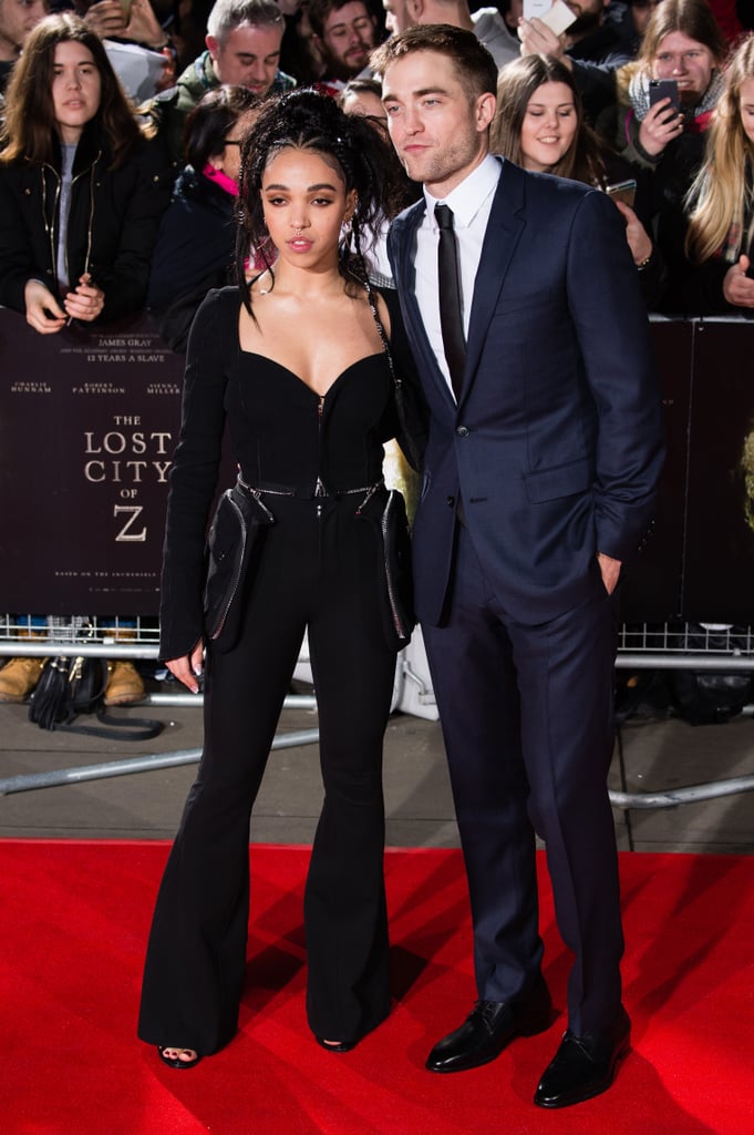 Robert Pattinson and FKA Twigs at The Lost City of Z London