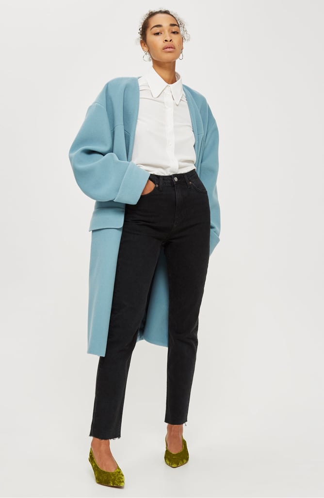 Topshop Straight Leg Jeans