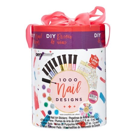 Onyx Professional Diy 1000 Nail Designs Nail Art Gift Set Best