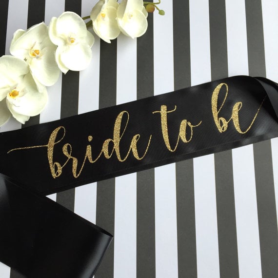 Bride to Be Sash