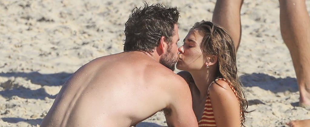 Liam Hemsworth Has a PDA-Filled Beach Day With GF Gabriella Brooks After Settling Divorce