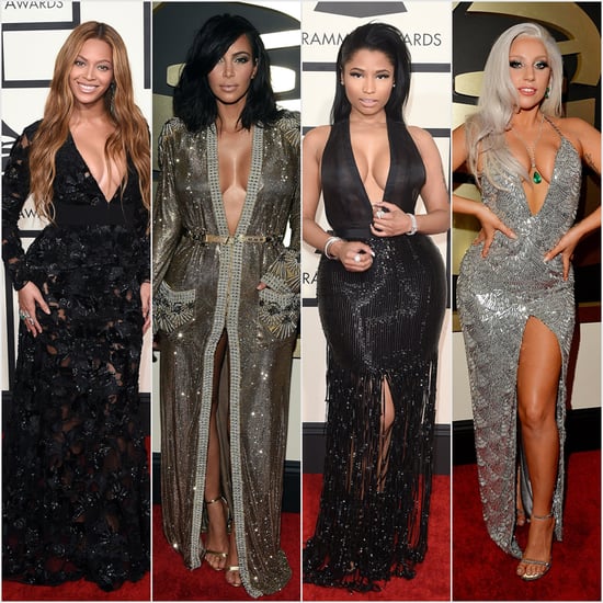 Plunge Dresses at the Grammy Awards 2015