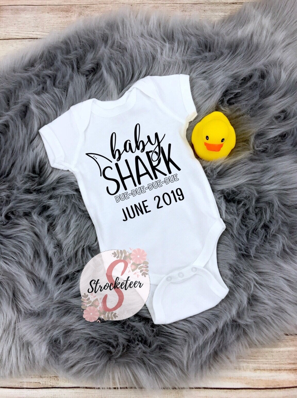 baby shark doo doo onesie
