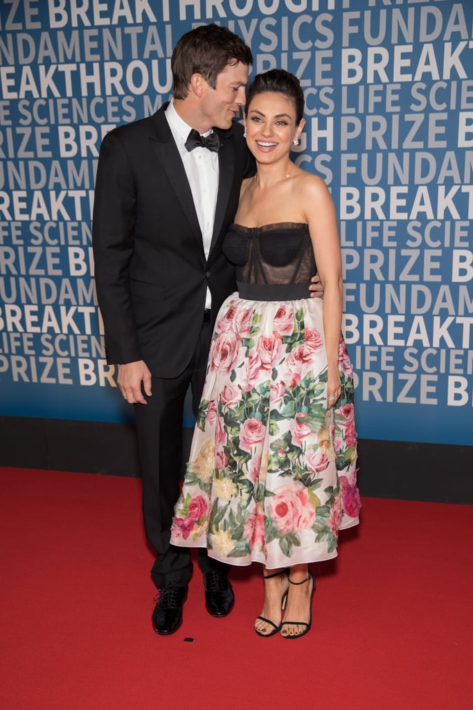 Ashton Kutcher and Mila Kunis at Breakthrough Prize Ceremony