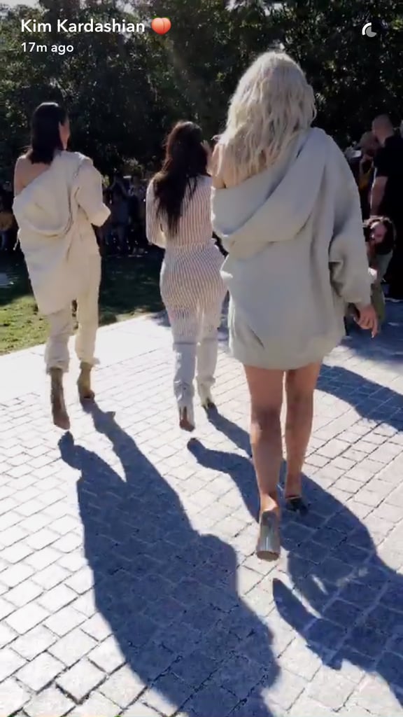 The Kardashian-Jenners at Kanye West's NYC Fashion Show 2016